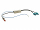 FAKRA till DIN antennadapter, 12V phantom FAKRA till DIN antennadapter, 12V phantom