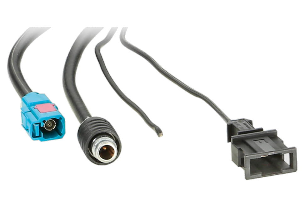 Antennförlängare HC97 med kontakter och kabel.