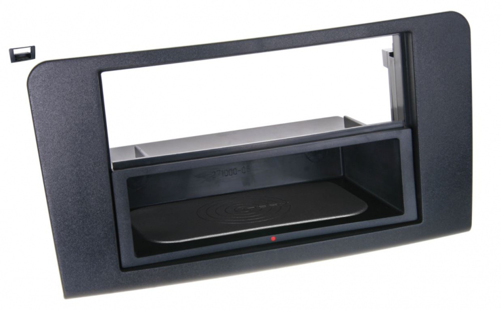 Monteringsram för 1-DIN ljudsystem, speciellt för Mercedes M-klass 2005-2011.