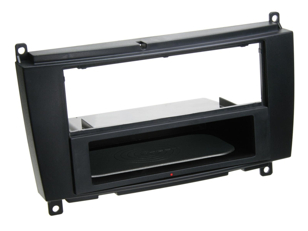 Monteringsram 1-DIN INBAY Mercedes CLK, svart