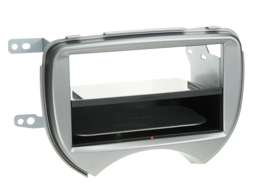 2-DIN Monteringsram Inbay Nissan Micra, silver