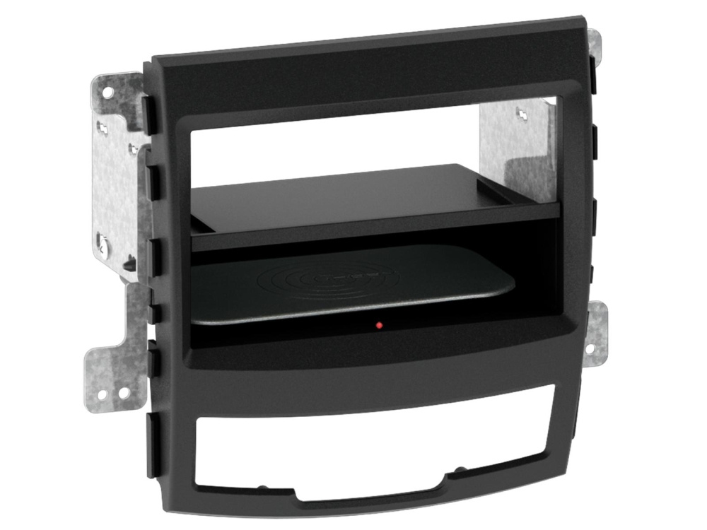 2-DIN Monteringsram INBAY Ssangyong Korando, svart