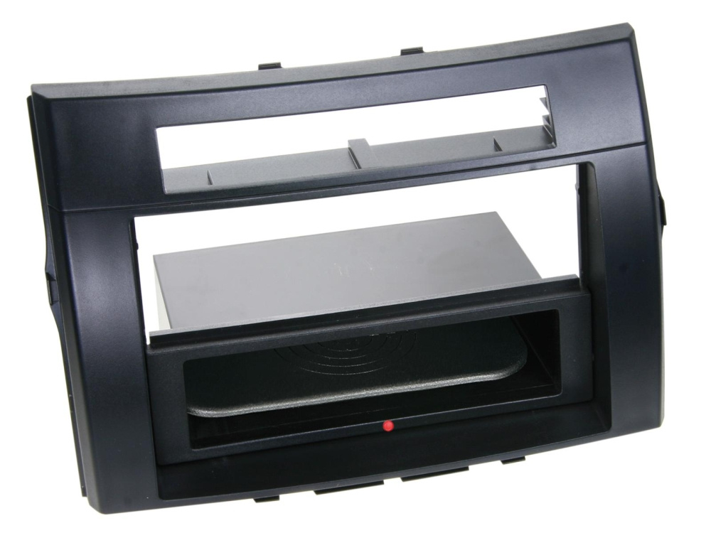 Monteringsram 1/2-DIN Toyota Corolla Verso, svart