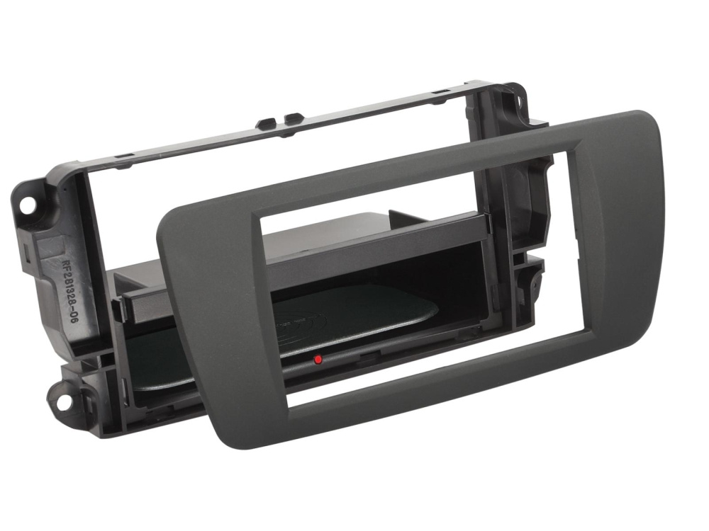 Facia-platta 2-DIN INBAY Seat Ibiza, tuam grey