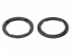 Högtalaradapter Ø130mm Citroen/Fiat/Ford/Honda Två svarta adapterringar för högtalare, Ø130mm.