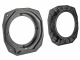 Högtalaradapter Mercedes SLK R172 Ø165mm Högtalaradapter för Mercedes SLK R172, Ø165mm, i svart plast.