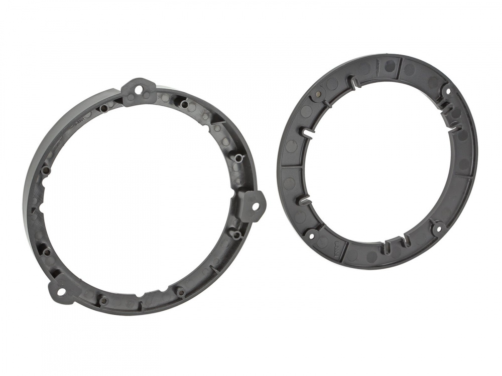 Högtalaradapter för Subaru Impreza, två runda plastdelar.