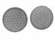 Högtalargrill Seat/VW Ø165mm grå Högtalargrill Seat/VW Ø165mm grå