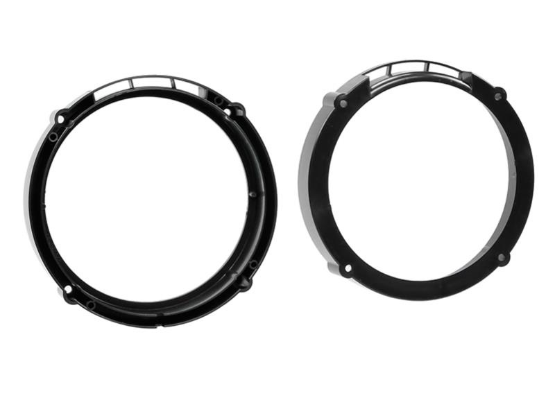 Högtalaradapter för Seat Ibiza 2002-2008, svart plast, två delar.