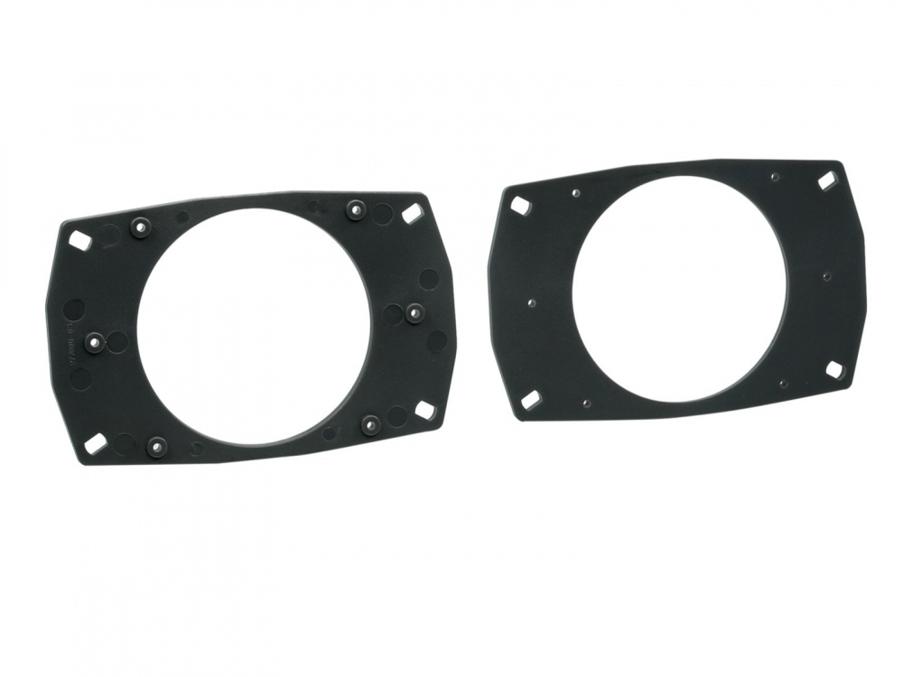 Högtalaradapter för installation av 4x6 tum i 4 tum-högtalare.