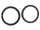 Högtalaradapter Ø160mm, 15mm 2-pack Två svarta plastadapterringar för högtalare, Ø160 mm.