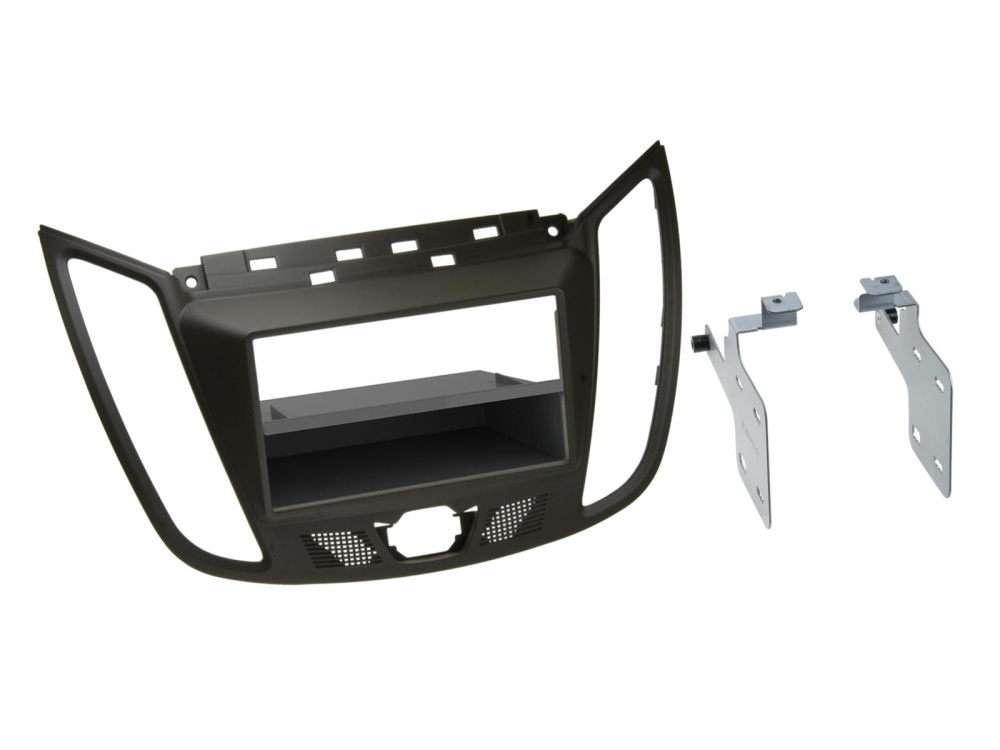 Monteringsram för 2-DIN stereo, passar Ford C-MAX och Kuga.