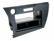 Monteringsram 2-DIN med prylfack Honda CR-Z 2010-2013, svart Monteringsram 2-DIN med prylfack Honda CR-Z 2010-2013, svart