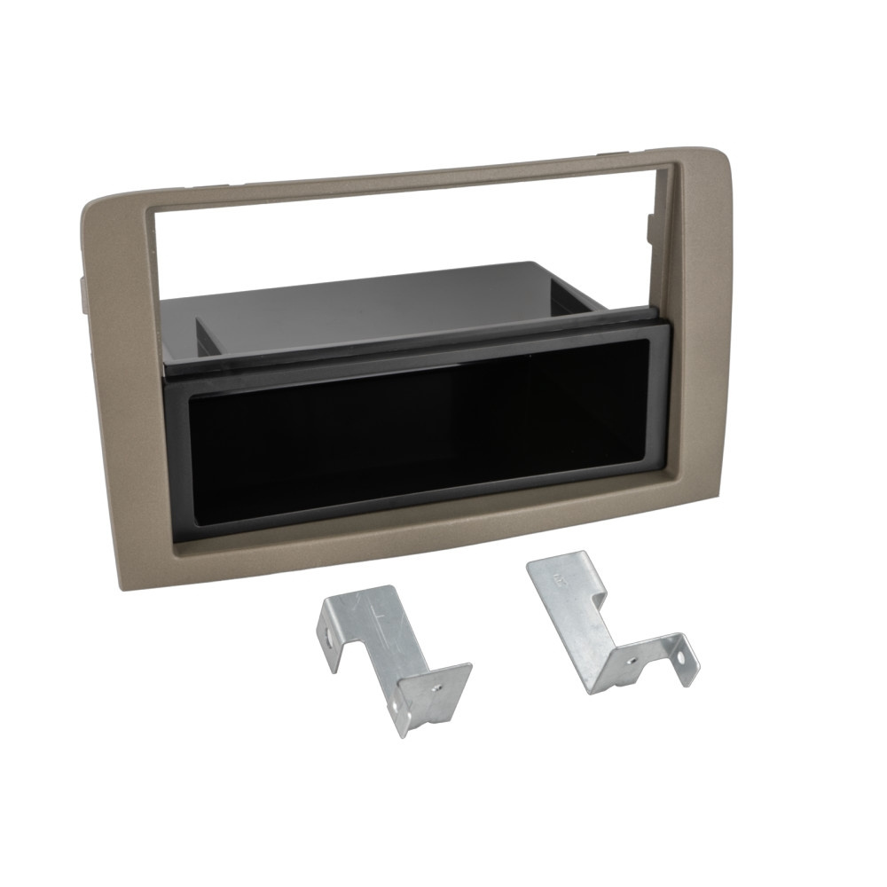 Monteringsram 2-DIN Lancia Musa, anthracit