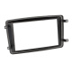 Monteringsram 1/2-DIN Mercedes, svart Monteringsram 1/2-DIN Mercedes, svart
