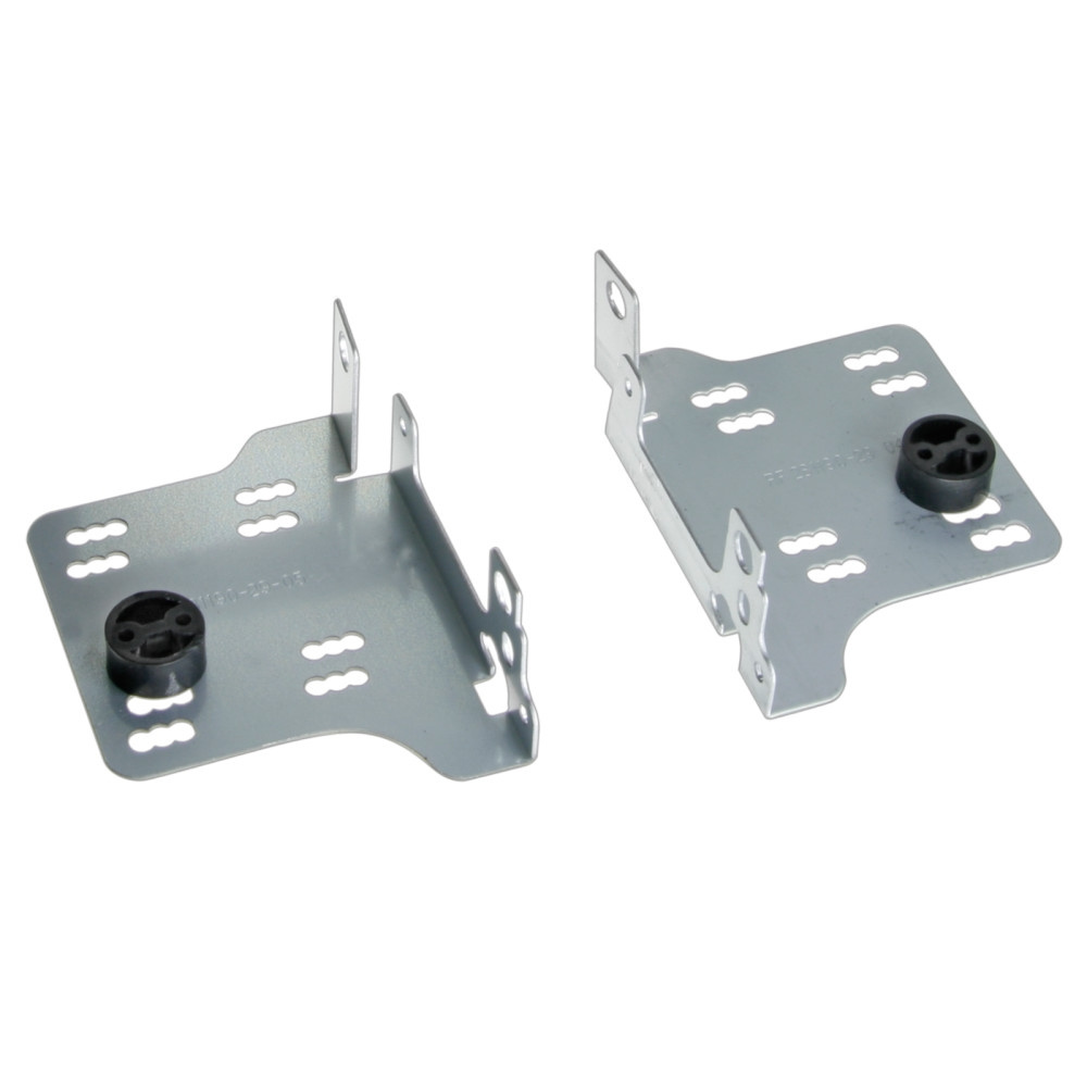 Monteringsram 2-DIN med prylfack Smart Fortwo