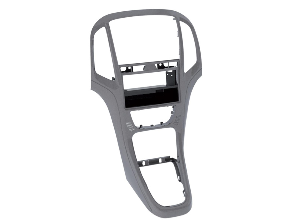 Monteringsram 2-DIN Opel Astra J, titan grey