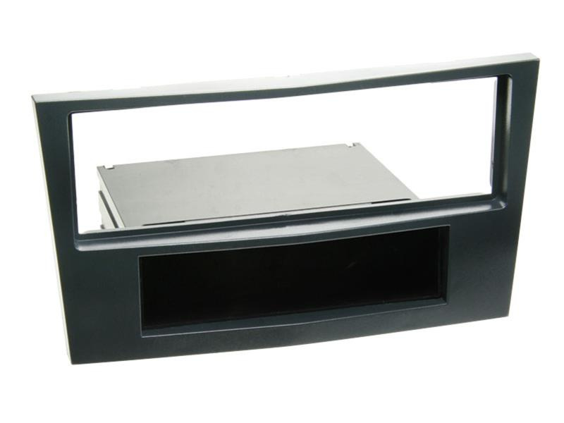 Monteringsram för 1-Din enhet, svart, för Opel Corsa D 2006-2014.