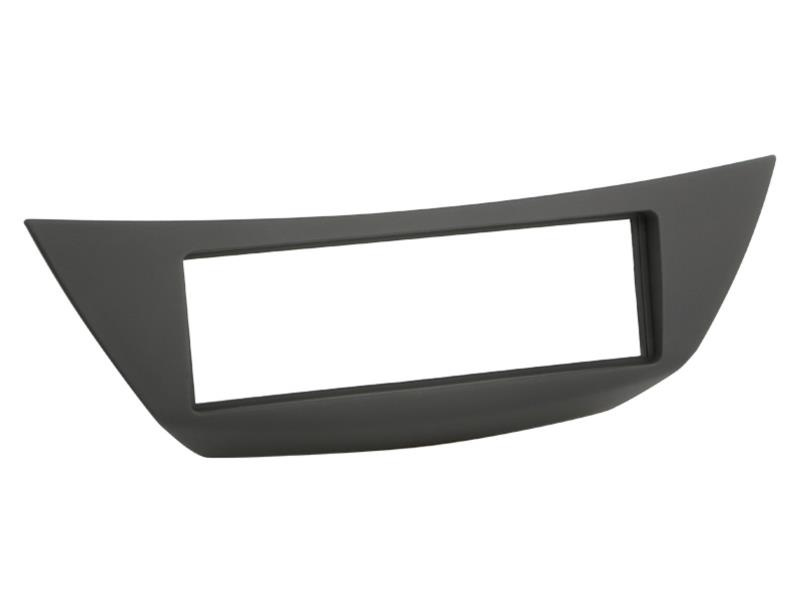 Monteringsram för 1-DIN radio, designad för Renault Laguna 07, svart.