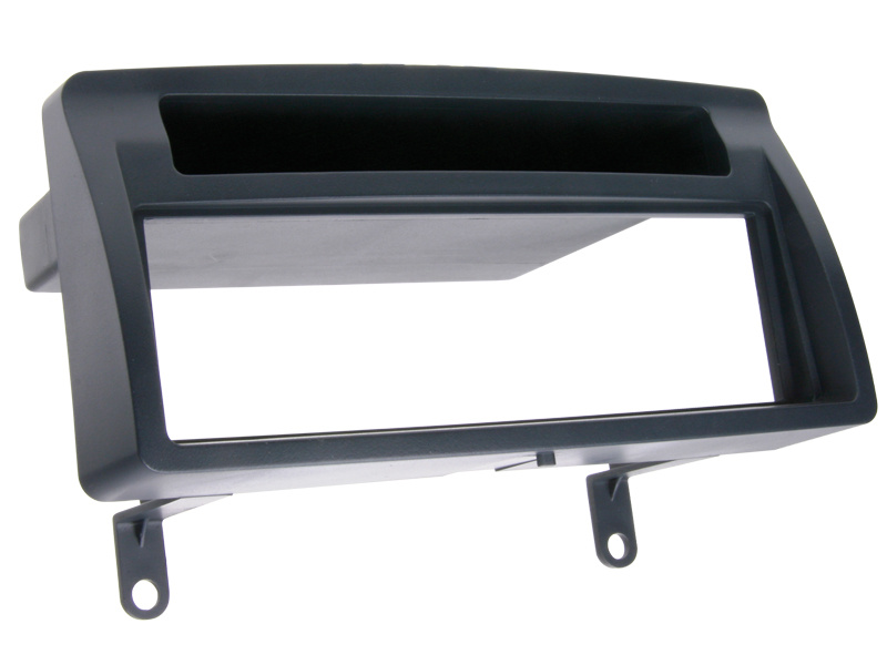 Monteringsram för 1-din stereo, mörkgrå, för Toyota Corolla 2002-2007.