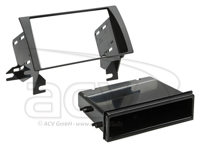 Monteringsram för bilradio, specifik för Toyota Camry 2002-2006.