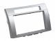 Monteringsram 2-DIN Toyota Corolla Verso, silver Monteringsram 2-DIN Toyota Corolla Verso, silver