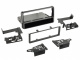 Monteringsram 1-DIN Toyota Hilux 2005-2011, svart Monteringsram 1-DIN Toyota Hilux 2005-2011, svart