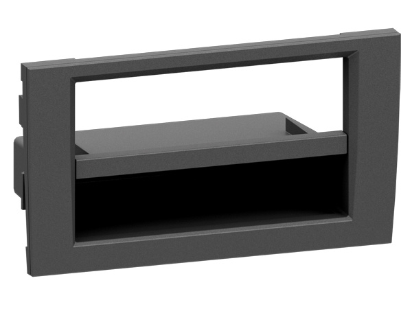 Monteringsram för 1-din stereo i Audi A4 2002-2009.