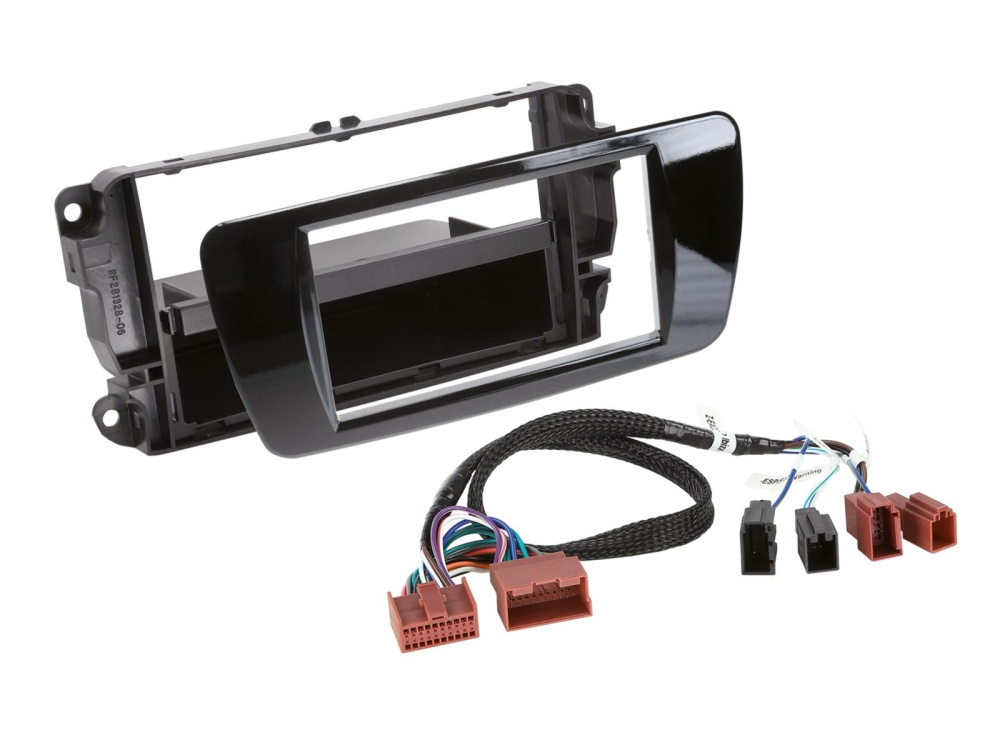 Monteringsram 2-DIN med prylfack Seat Ibiza