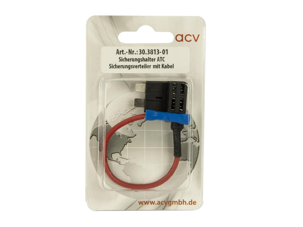 ATC säkringshållare/tjuv med kabel