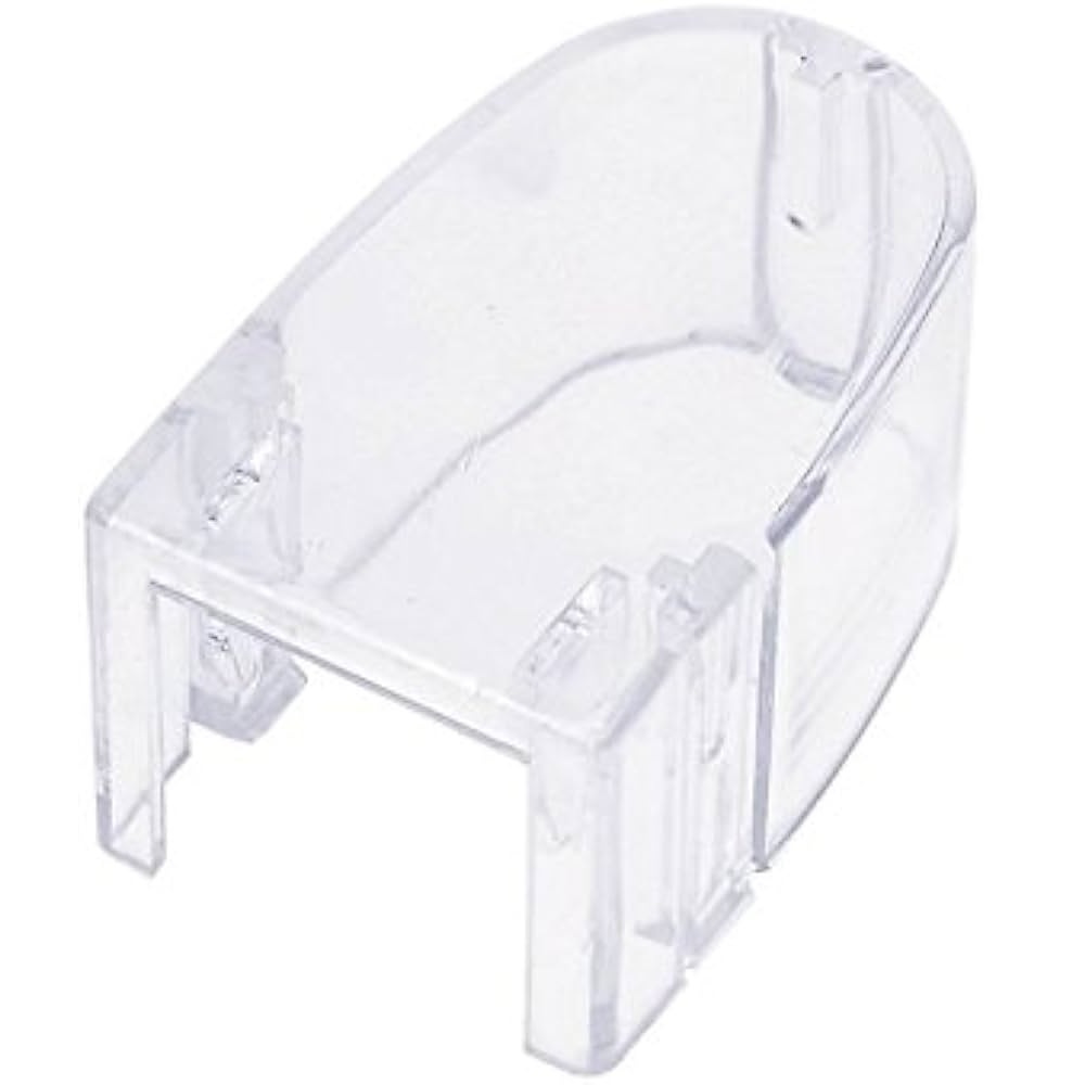 Transparent skyddande kåpa för batteripolsko.