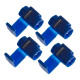 Kabeltjuv 0.75 - 2.5 mm², blå 4-pack