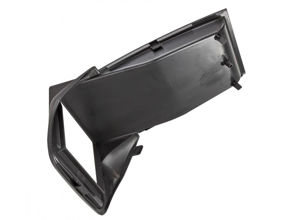 Monteringsram i svart plast för 2-din enhet till Citroen Nemo och Fiat.