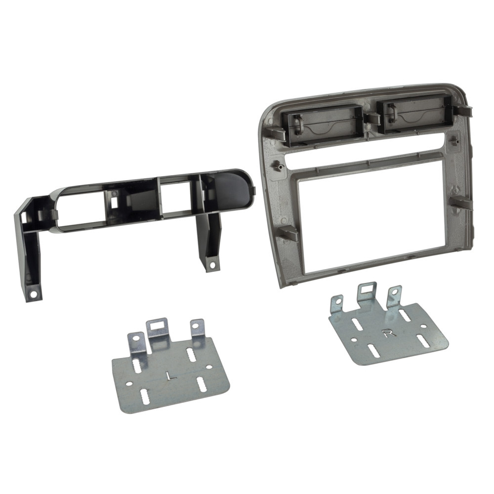 Monteringsram 2-DIN Fiat Grande Punto, anthracit
