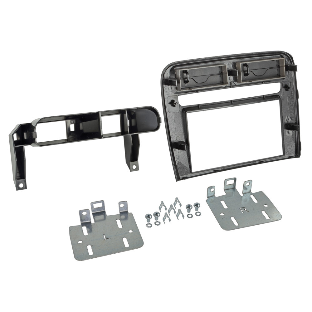 Monteringsram 2-DIN Fiat Grande Punto, svart