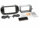 Monteringsram 2-DIN Fiat 500, matt svart Monteringsram 2-DIN Fiat 500, matt svart