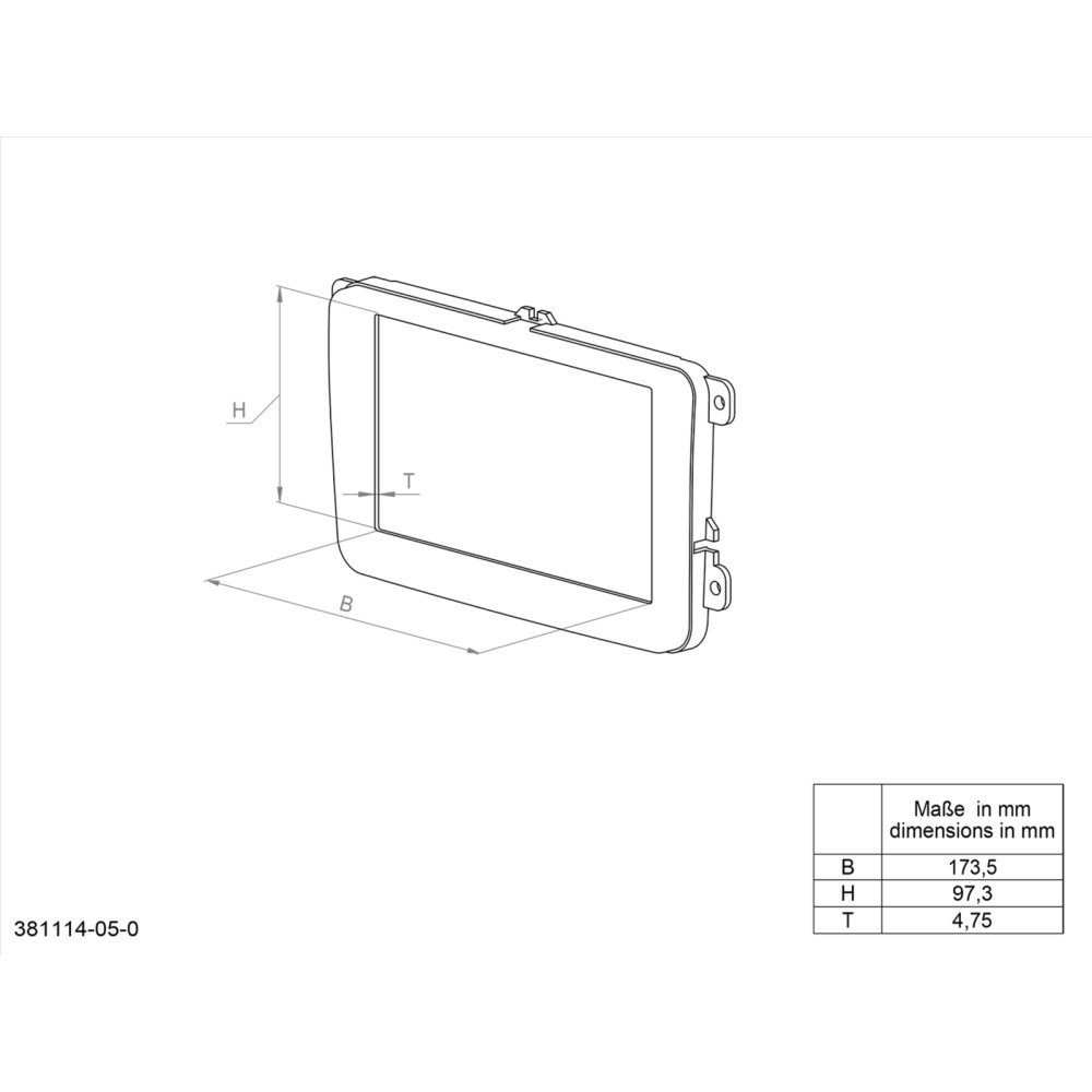 ACV Monteringsram 2-DIN till Ford F150 2009-2014 utan nav