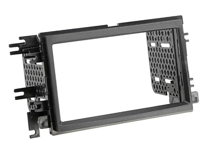 Monteringsram Ford Mustang, F150 1/2-DIN 2004- svart