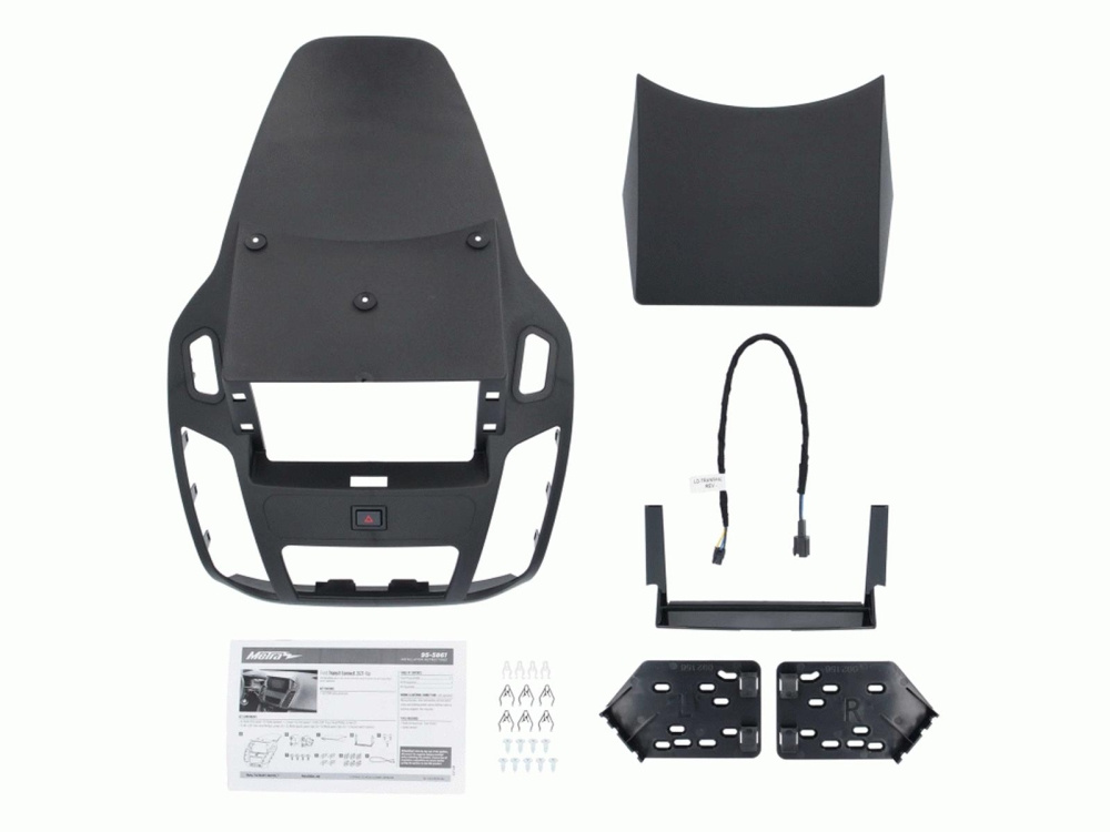 Monteringsram 2-DIN Ford Tourneo/Transit