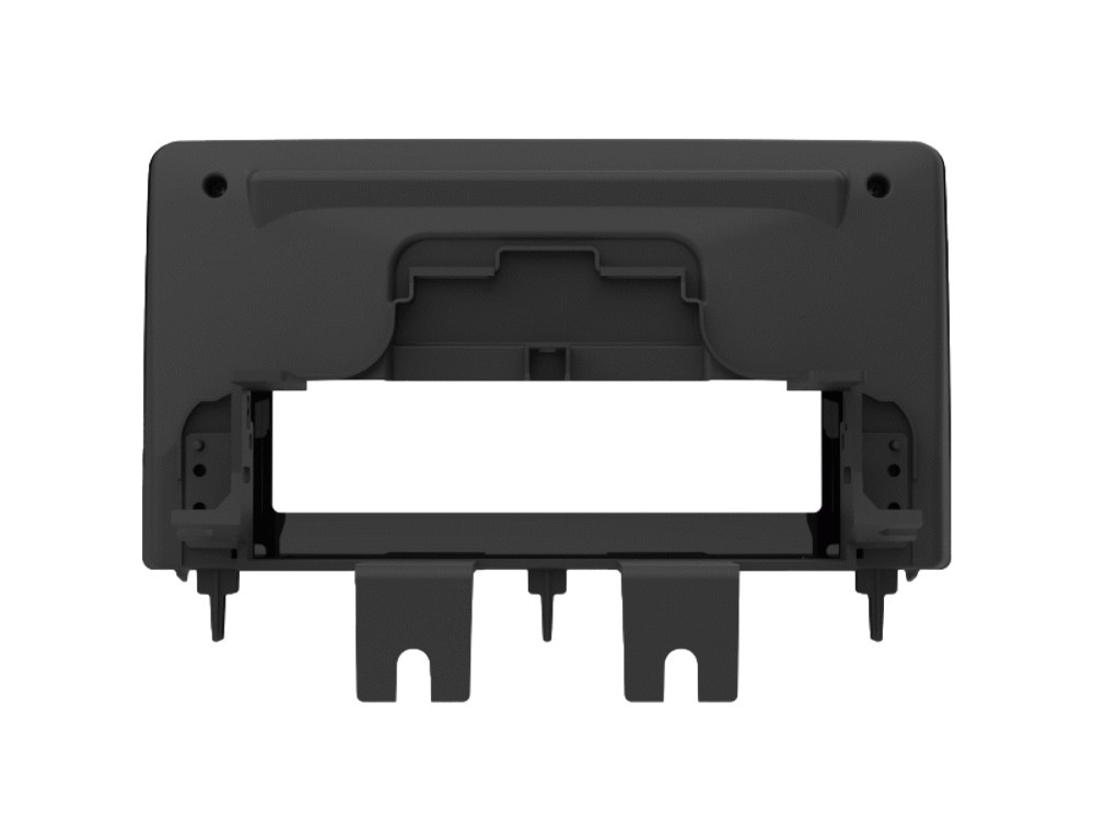 Monteringsram 2-DIN Honda Civic, svart