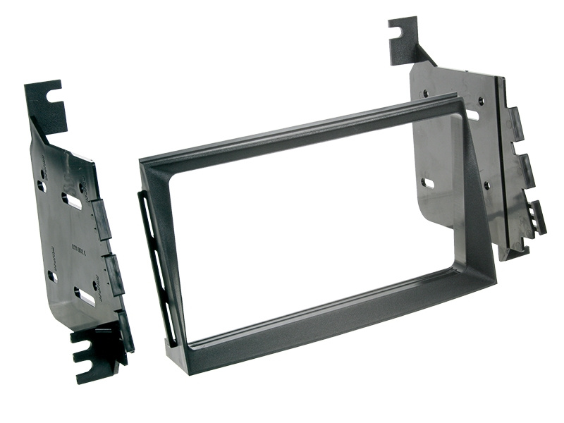 Monteringsram för 2-din stereo, kompatibel med Hyundai Azera 2006- och Grandeur 2007-.