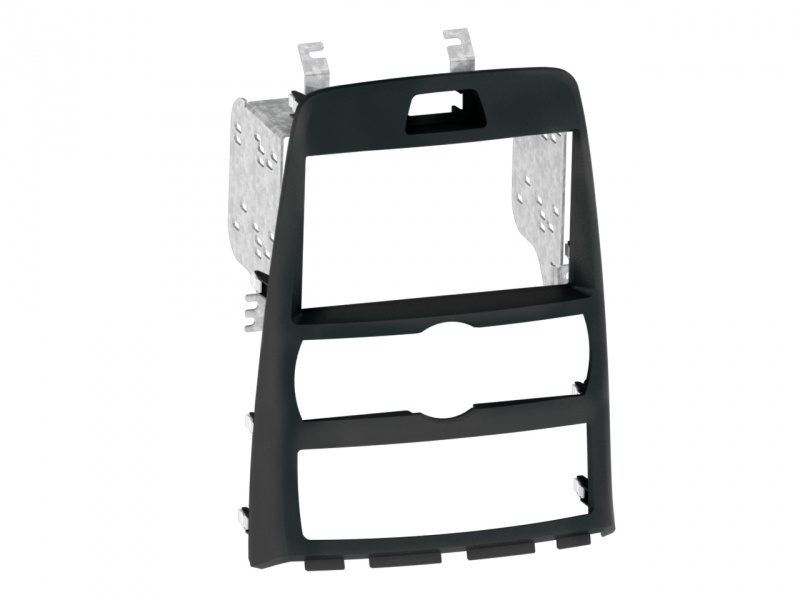Monteringsram för 2-din stereo i Hyundai Genesis 2010-2013.
