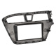 Monteringsram 2-DIN Hyundai i20, svart Monteringsram 2-DIN Hyundai i20, svart
