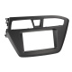 Monteringsram 2-DIN Hyundai i20, svart Monteringsram 2-DIN Hyundai i20, svart