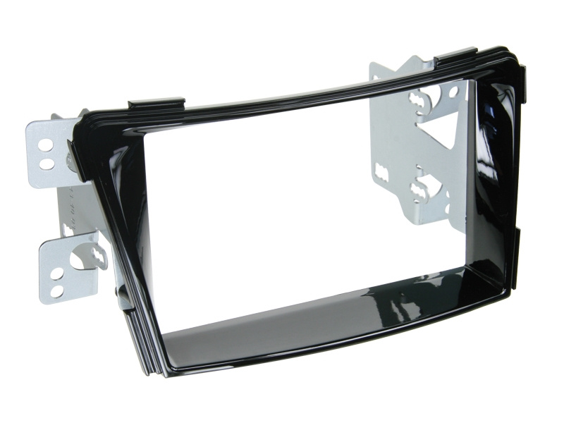 Monteringsram för 2-din stereo, lackad yta, avsedd för Hyundai i40 2011.