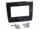 Monteringsram 2-DIN Isuzu D-Max, piano black En svart monteringsram för 2-DIN, med fästen.