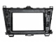 Monteringsram 2-DIN Mazda 6, silver/svart Monteringsram 2-DIN Mazda 6, silver/svart