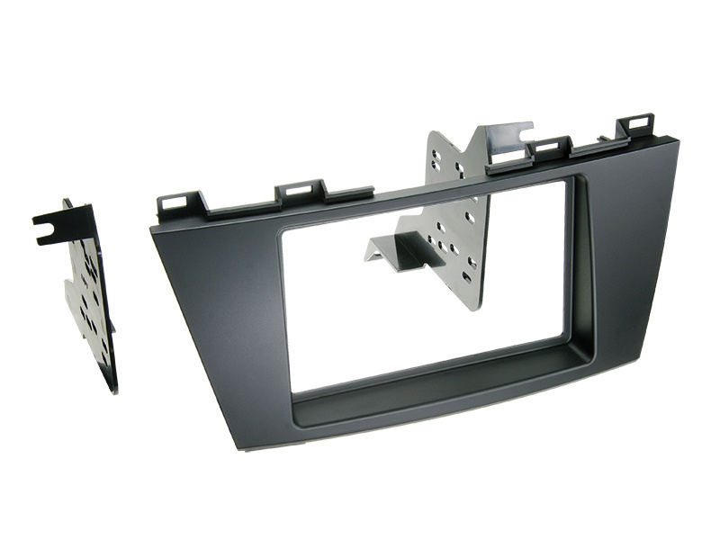 Monteringsram för 2-din stereo till Mazda 5, 2010-årlig modell.