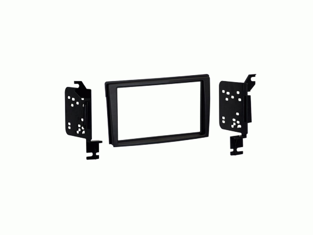 Monteringsram 2-DIN Mazda MPV, matt svart