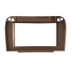 Monteringsram 2-DIN Mercedes CL/S-class, root wood Monteringsram 2-DIN Mercedes CL/S-class, root wood